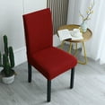 thumbnail image 1 of Yunuuuoa Thickened Elastic Universal Chair Covers Set of 4, Stretchable Dining Table Chair Slipcovers Washable Furniture Protectors for Home Kitchen Hotel Restaurant, 1 of 4