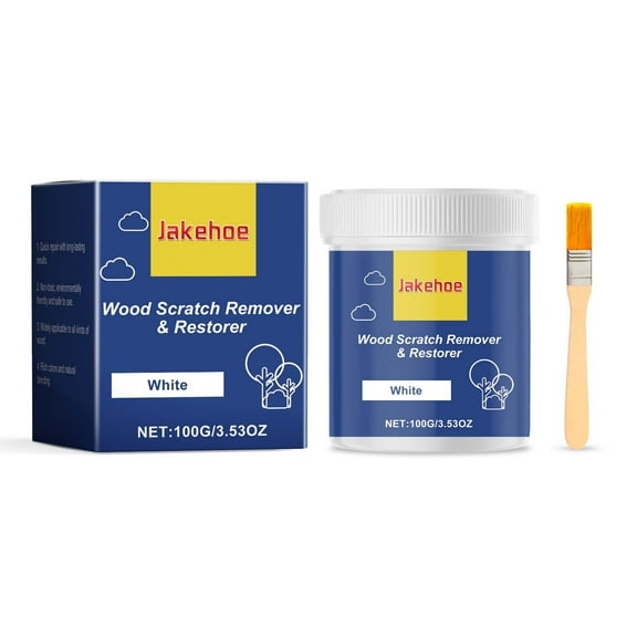 Yunuuuoa Wood Scratch Repair Polish Restorer Furniture Refinisher Long Lasting Shine Easy Application for Tables Chairs Cabinets Home Office Restoration