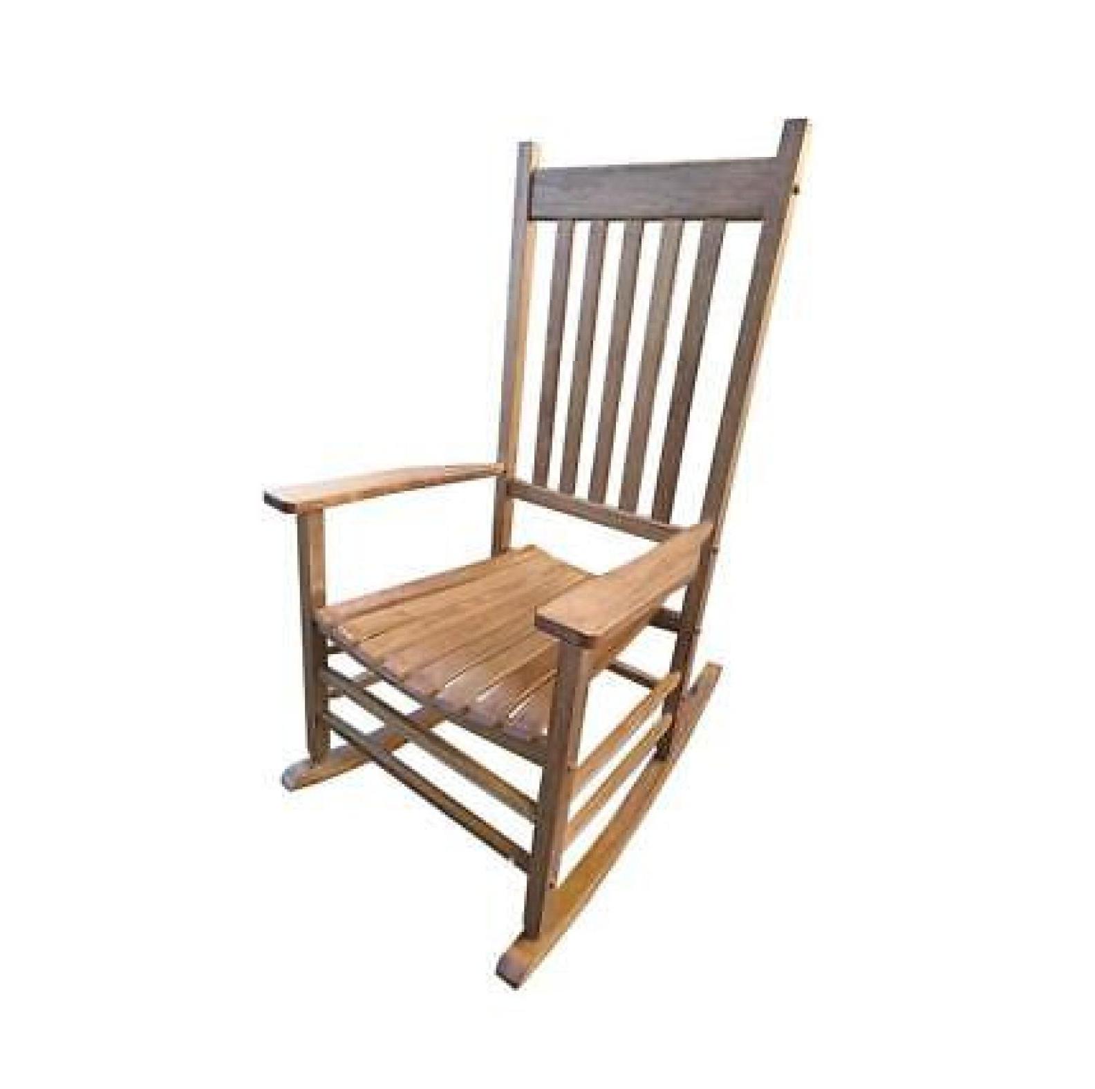 Yunwen Easy Assembly Hardware and Included Balcony Porch Rocking Chair