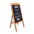 Yunwen Heavy Duty Wooden Frame A Board Pavement Sign Shop Chalkboard