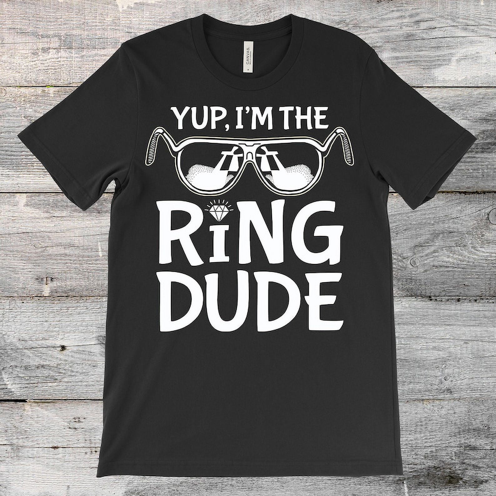 The Ring Dude T-Shirt Bearer Wedding Gift Shirt The Ring Dude T-Shirt Bearer Wedding Gift Shirt