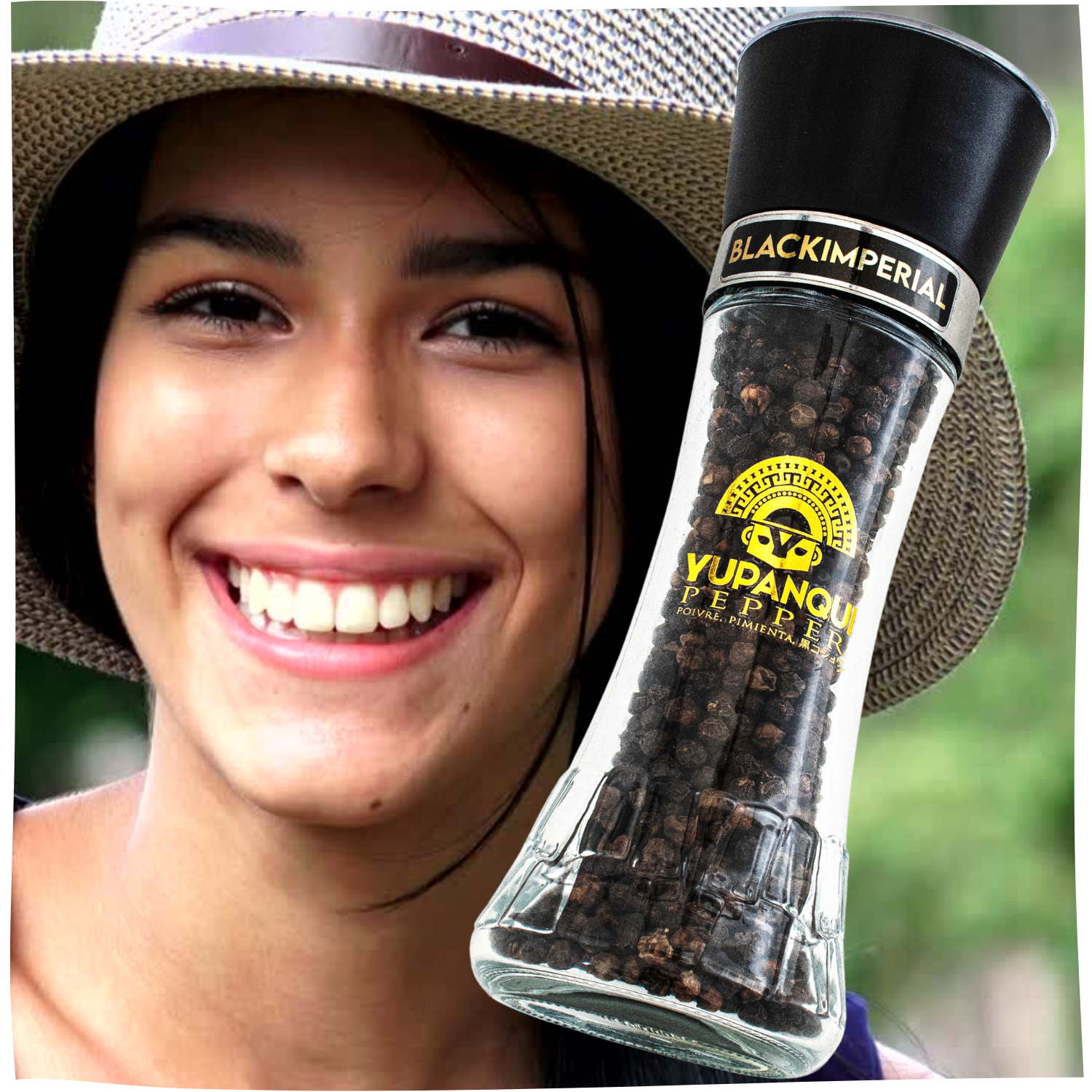 Yupanqui Imperial Pepper Grinder 3oz Awarded BEST BLACK PEPPER FOR