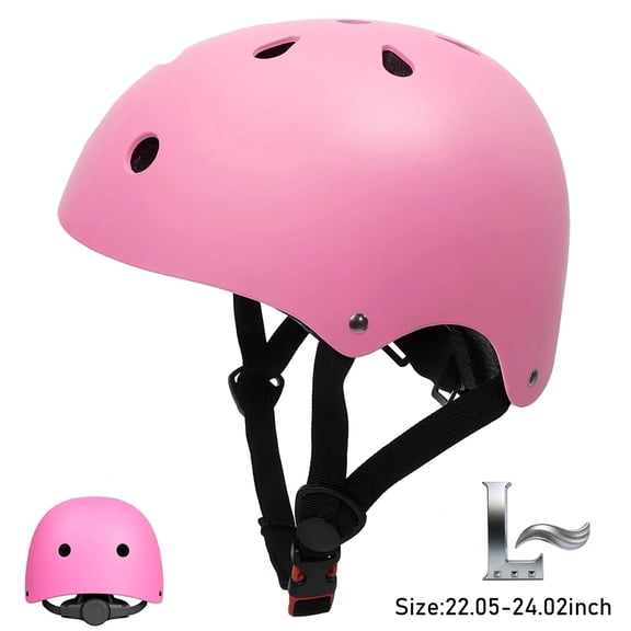 Yuphony Adult Bike Helmet Adjustable Helmet for Men and Women Multi-Sport Helmet for Bicycles Skateboarding Scooter and Balance Bike Pink