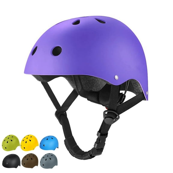 Yuphony Kids Bike Toddler Helmet Ages 2-8Years Boys Girls Multi-Sport Children Helmets Adjustable Cycling for Football Roller Skating Scooter Purple