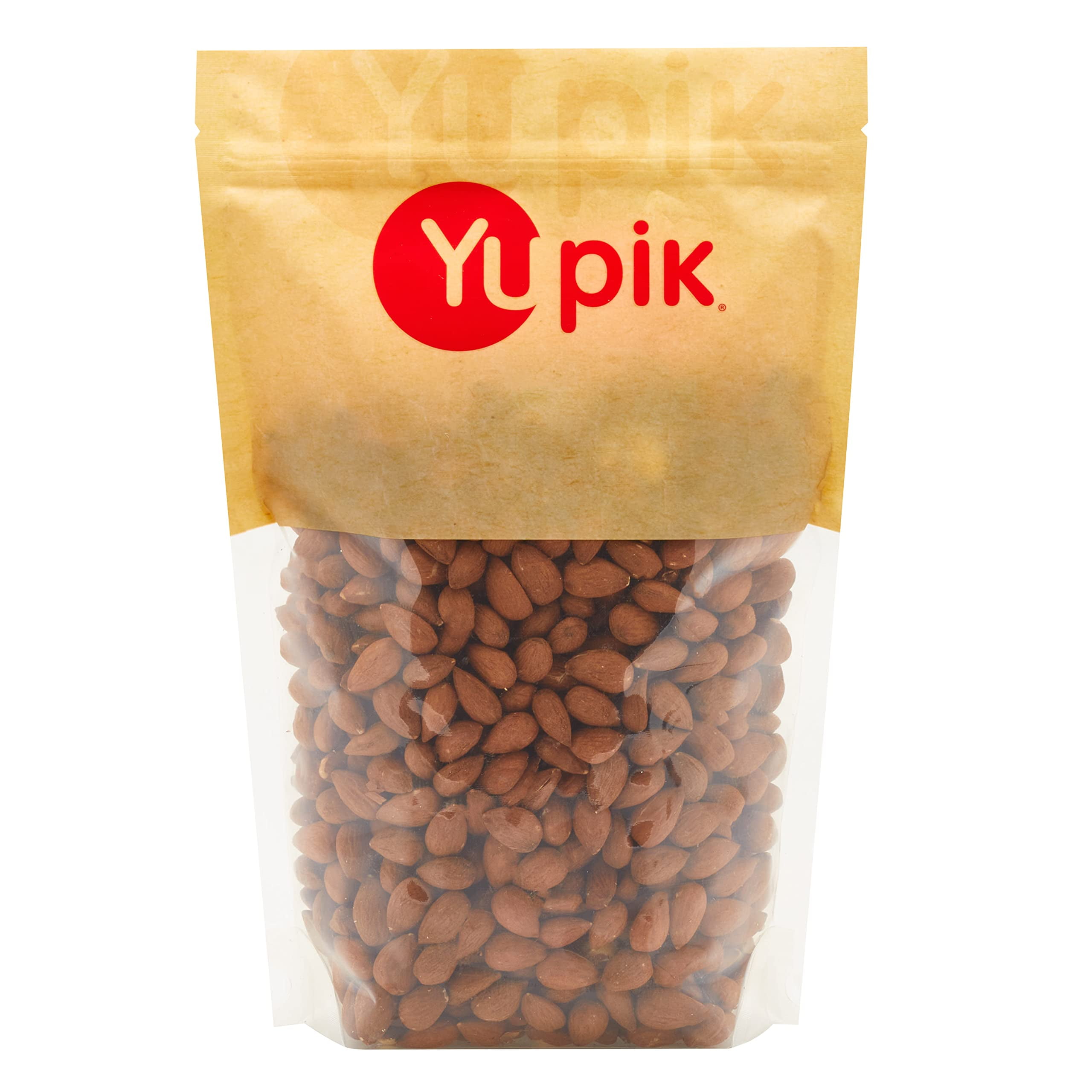 Yupik Dry Roasted Almonds, OIF8 2.2 lb, GlutenFree, Vegan, Kosher