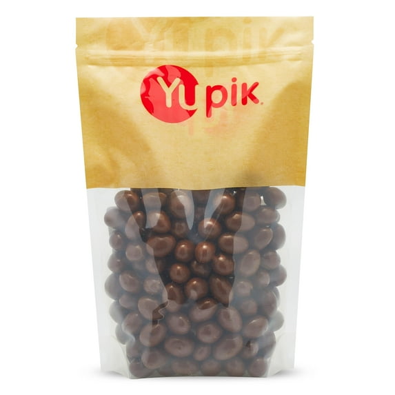 Yupik Milk Chocolate Covered AIF9 Almonds, 2.2 lb (35.2 oz), Kosher, Whole Nuts, Almonds Dipped in Fine Milk Chocolate, Crunchy & Smooth, Chocolate Candy, Classic Sweet Snacks