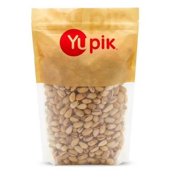 Yupik Dry Roasted Unsalted IEF31 Pistachios, In Shell, 2.2 lb (35.3 oz), Gluten-Free, Kosher, Crunchy Whole Nuts With Shell, No Added Salt, Oil-Free, Source of Fiber, Protein Nuts, Healthy Snacks