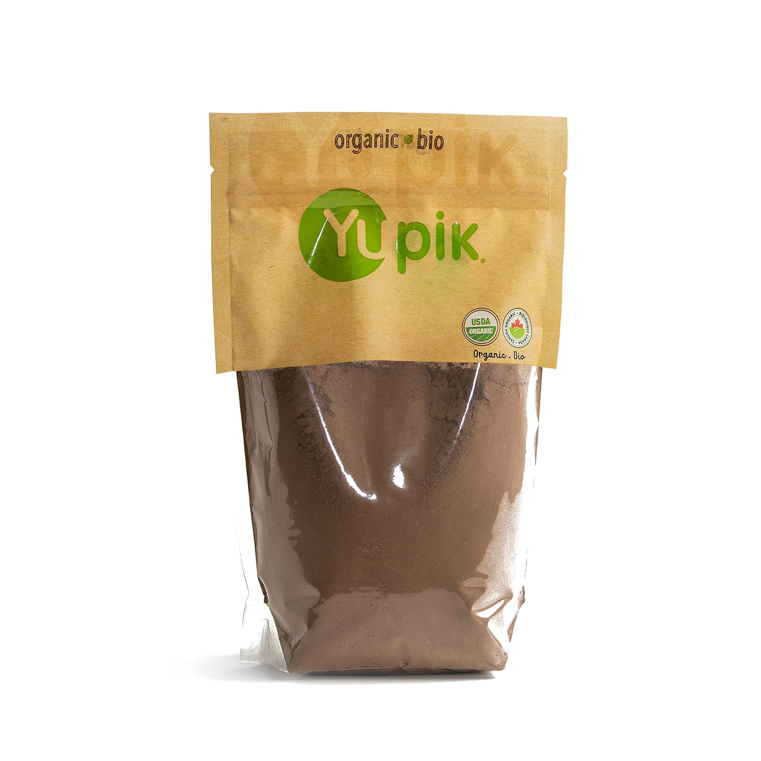 Yupik Organic Hot Chocolate Mix, Vegan, 2.2 lb, Drinking Chocolate, Hot