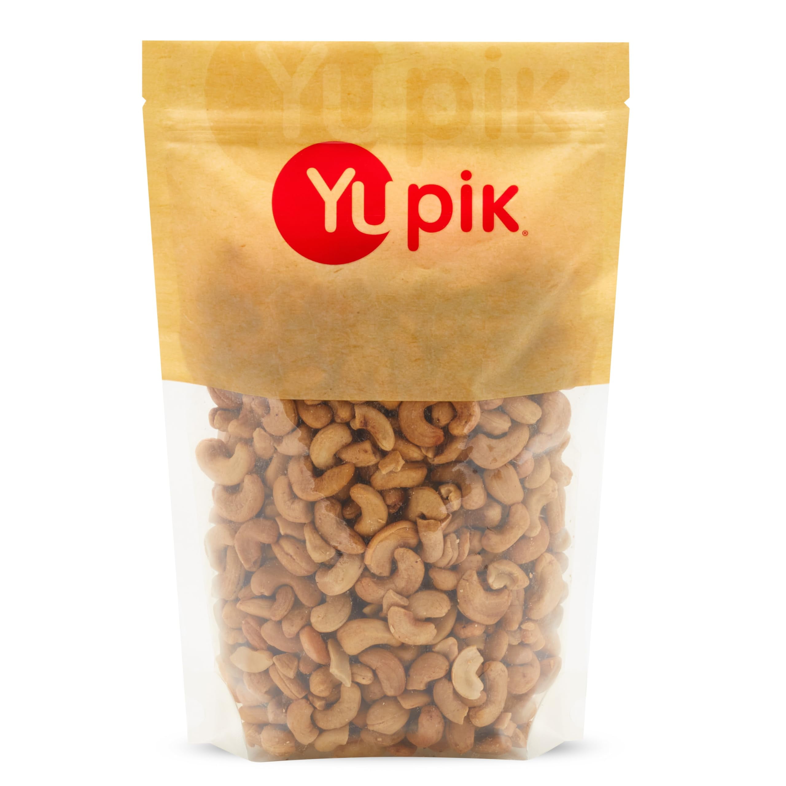 Yupik Roasted Salted Jumbo MMF7 Cashews, 2.2 lb, Gluten-Free, Kosher ...