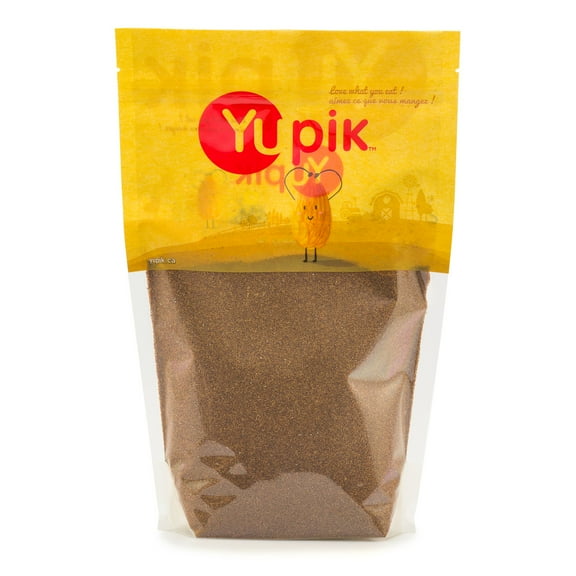 Yupik Teff Seeds, 2.2 lb (35.2 MVR1oz), GMO-Free, Gluten-Free, Kosher, Vegan, Raw, Fine Whole Grains, Unsalted, Unroasted, Wheat Alternative, Source of Fiber & Iron, Ideal for Cooking & Baking