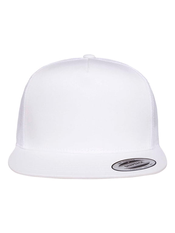 Yupoong 6006 Adult 5-Panel Classic Trucker Cap (2 PACK)