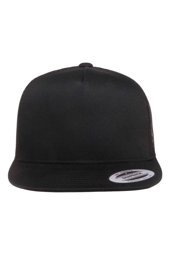 Yupoong 6006 Adult 5-Panel Classic Trucker Cap (2 PACK)