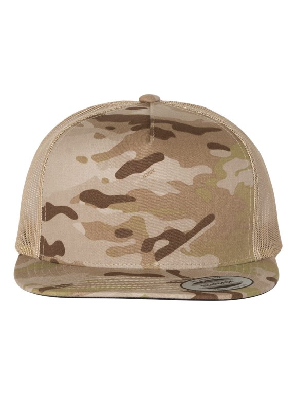 Yupoong 6006MC Classics Adult 5-Panel Multicam Trucker Cap (2 PACK)
