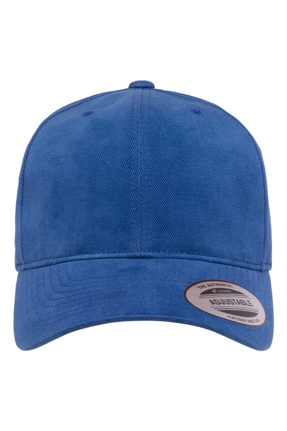 Yupoong 6363V Adult Brushed Cotton Twill Mid-Profile Cap (2 PACK)