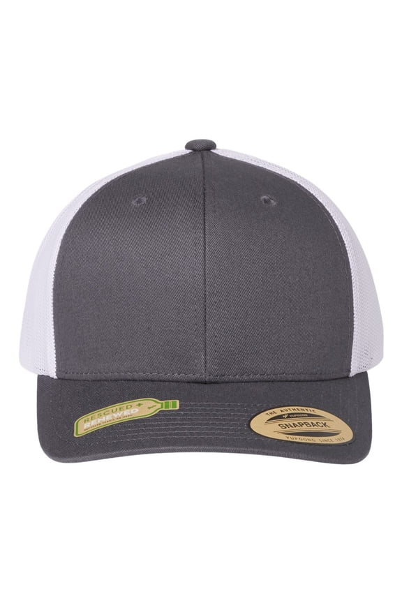 Yupoong 6606RT Classics Recycled Mesh Retro Trucker Cap (2 PACK)