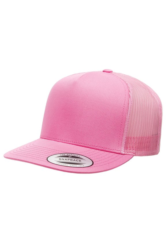 Adult 5-Panel Classic Trucker Cap - 6006