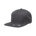 thumbnail image 1 of Yupoong Adult 6-Panel Structured Flat Visor Classic&nbsp;Snapback - 6089, 1 of 1
