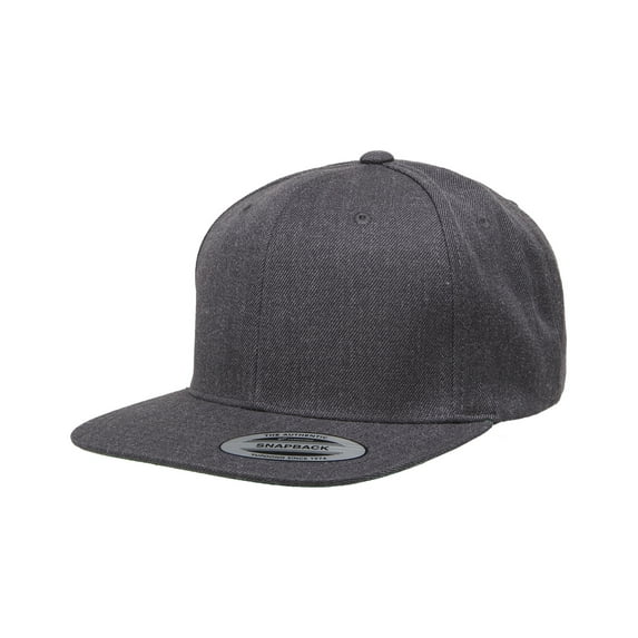 Yupoong Adult 6-Panel Structured Flat Visor Classic Snapback - 6089