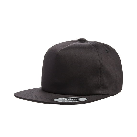 Yupoong Adult Unstructured 5-Panel Snapback Cap - Y6502