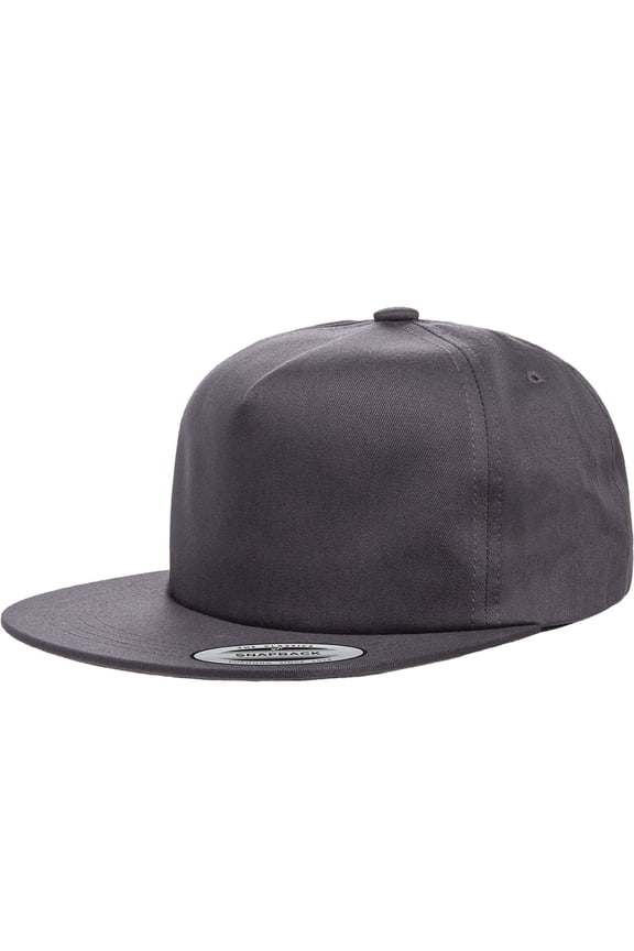 Adult Unstructured 5-Panel Snapback Cap - Y6502