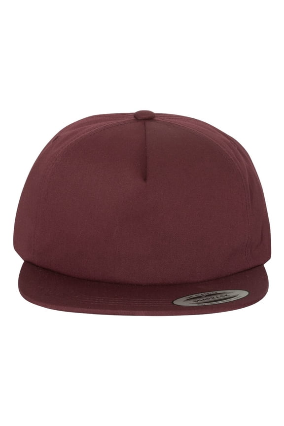 Boy's Unstructured Five-Panel Snapback Cap, Style 6502