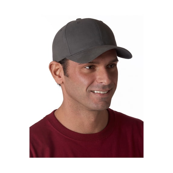 Yupoong Brushed Twill Sewn Eyelets Mid-Profile Cap, Style 6363V