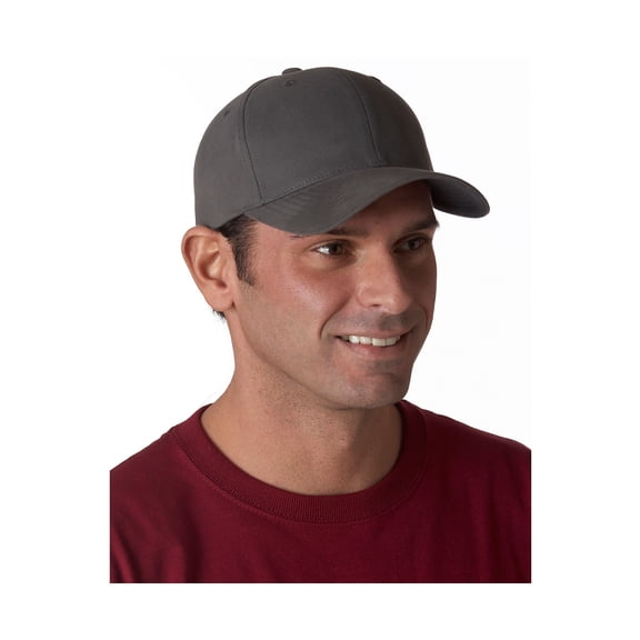 Yupoong Brushed Twill Sewn Eyelets Mid-Profile Cap, Style 6363V