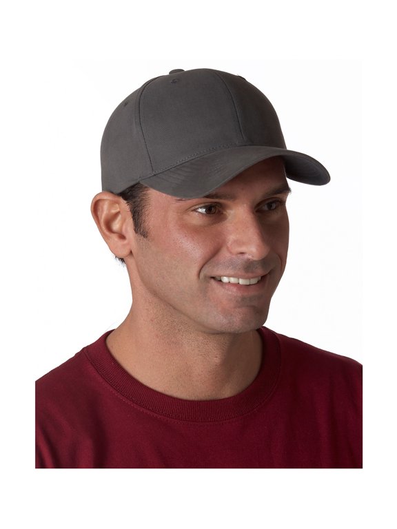 Brushed Twill Sewn Eyelets Mid-Profile Cap, Style 6363V