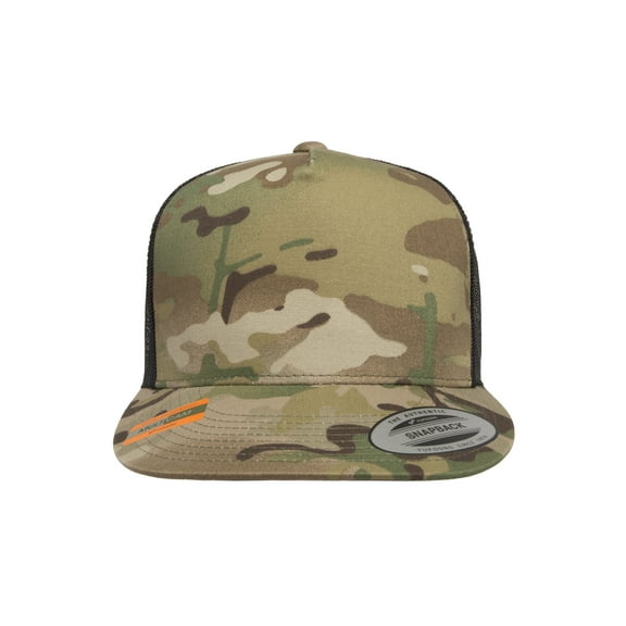 Yupoong ClassicsĆ¢āĀ¢ Adult 5-Panel Multicam Trucker Cap - 6006MC