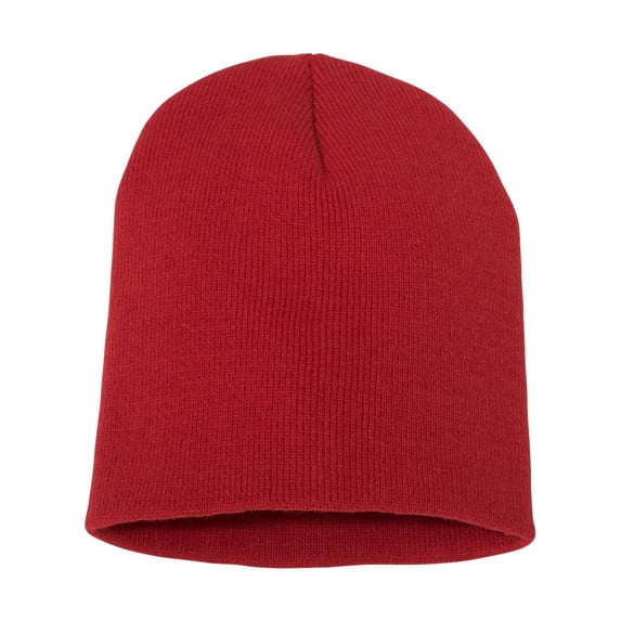 1500 YP 1500KC ACRYLIC KNIT BEANIE RED OS