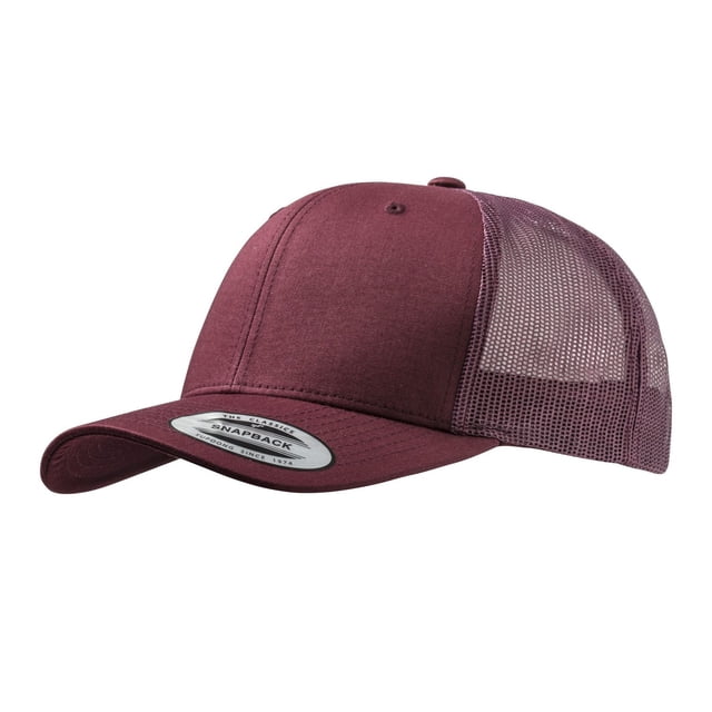Yupoong Flexfit Retro Snapback Trucker Cap (Pack of 2) - Walmart ...