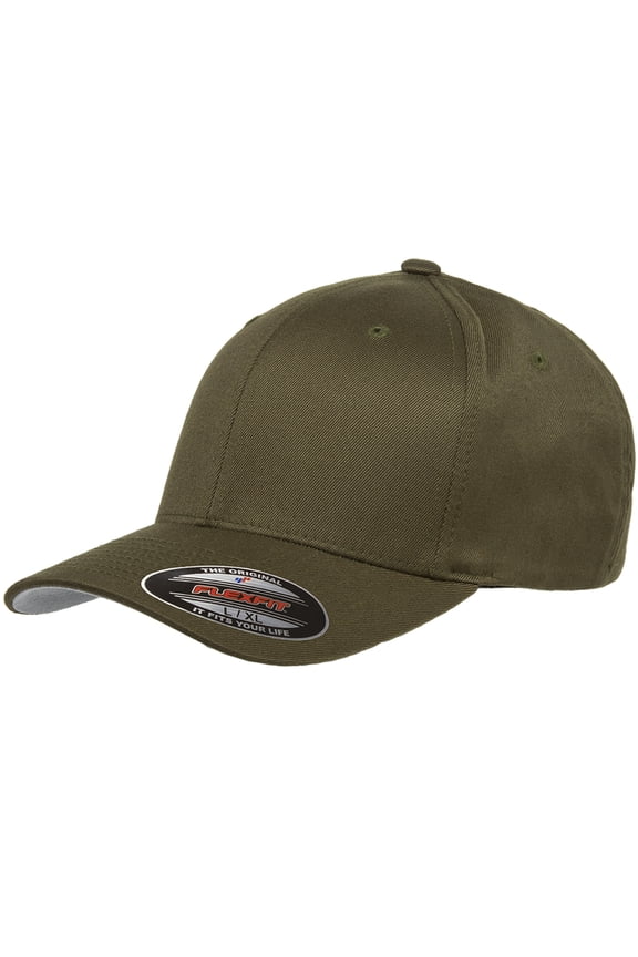 Yupoong Flexfit Wooly 6-Panel Twill Structured Cap, Style 6277C