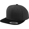 thumbnail image 1 of Yupoong Mens The Classic Premium Snapback 2-Tone Cap (Pack of 2), 1 of 2