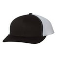 thumbnail image 1 of Yupoong - Retro Trucker Cap, Black / White, 1 of 3