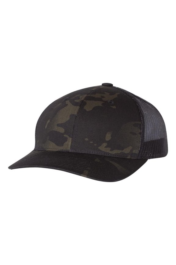 - Retro Trucker Cap, Multicam Black/ Black