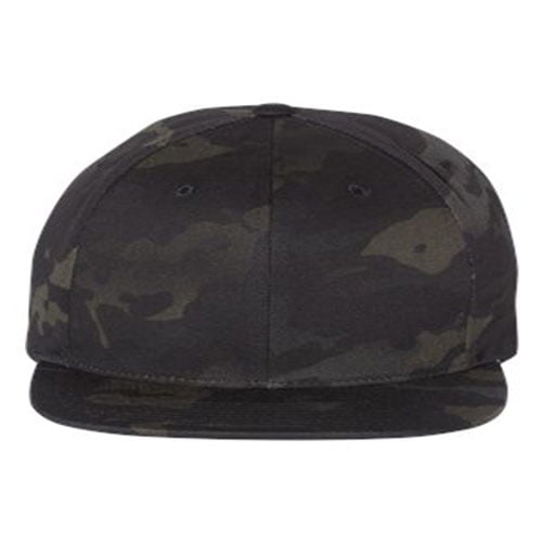 Yupoong Unisex Classics Flat Bill Snapback Cap