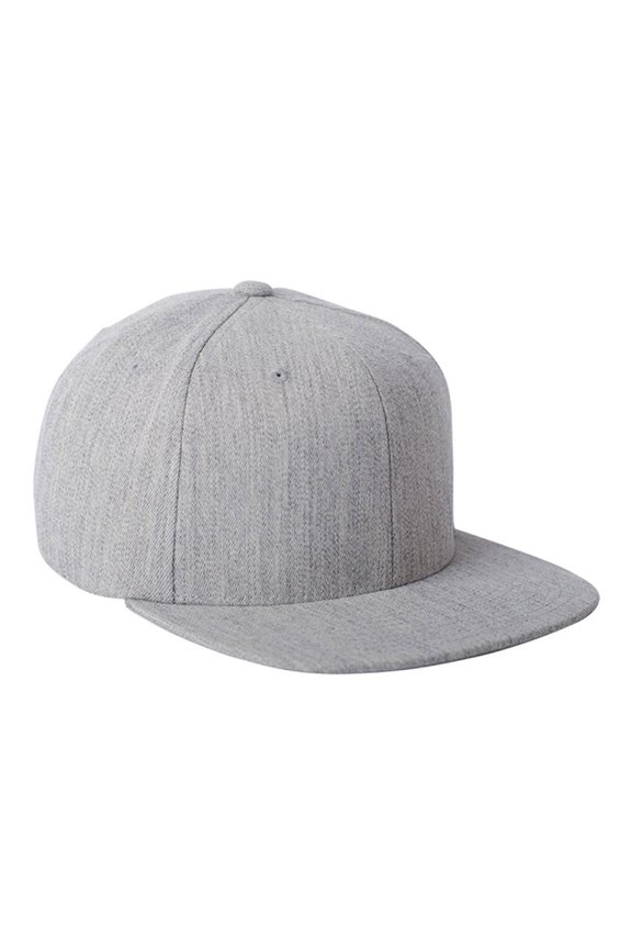 Yupoong Wool Blend 6-Panel Structured Solid Cap, Style 110F