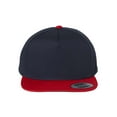 thumbnail image 1 of Yupoong Y6007 Adult 5-Panel Cotton Twill Snapback Cap (2 PACK), 1 of 1