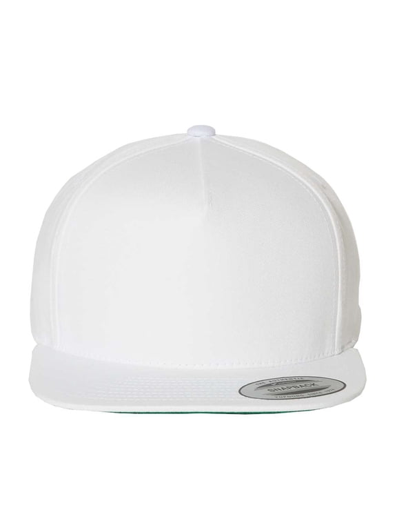 Yupoong Y6007 Adult 5-Panel Cotton Twill Snapback Cap (2 PACK)