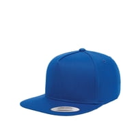 Yupoong Y6007 Adult 5-Panel Cotton Twill Snapback Cap
