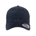 thumbnail image 1 of Yupoong mens Brushed Cotton Twill Mid-Profile Cap(6363V)-NAVY-OS, 1 of 3