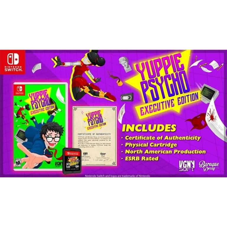 Yuppie Psycho Executive Edition (Nintendo Switch) - Walmart.com