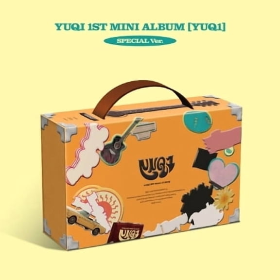 Yuqi (G)I-Dle - Yuq1 - Special Limited Version - incl. 96pg Booklet, Lyric Book, Guitar Magnet + 2 Photocards - Music & Performance - CD