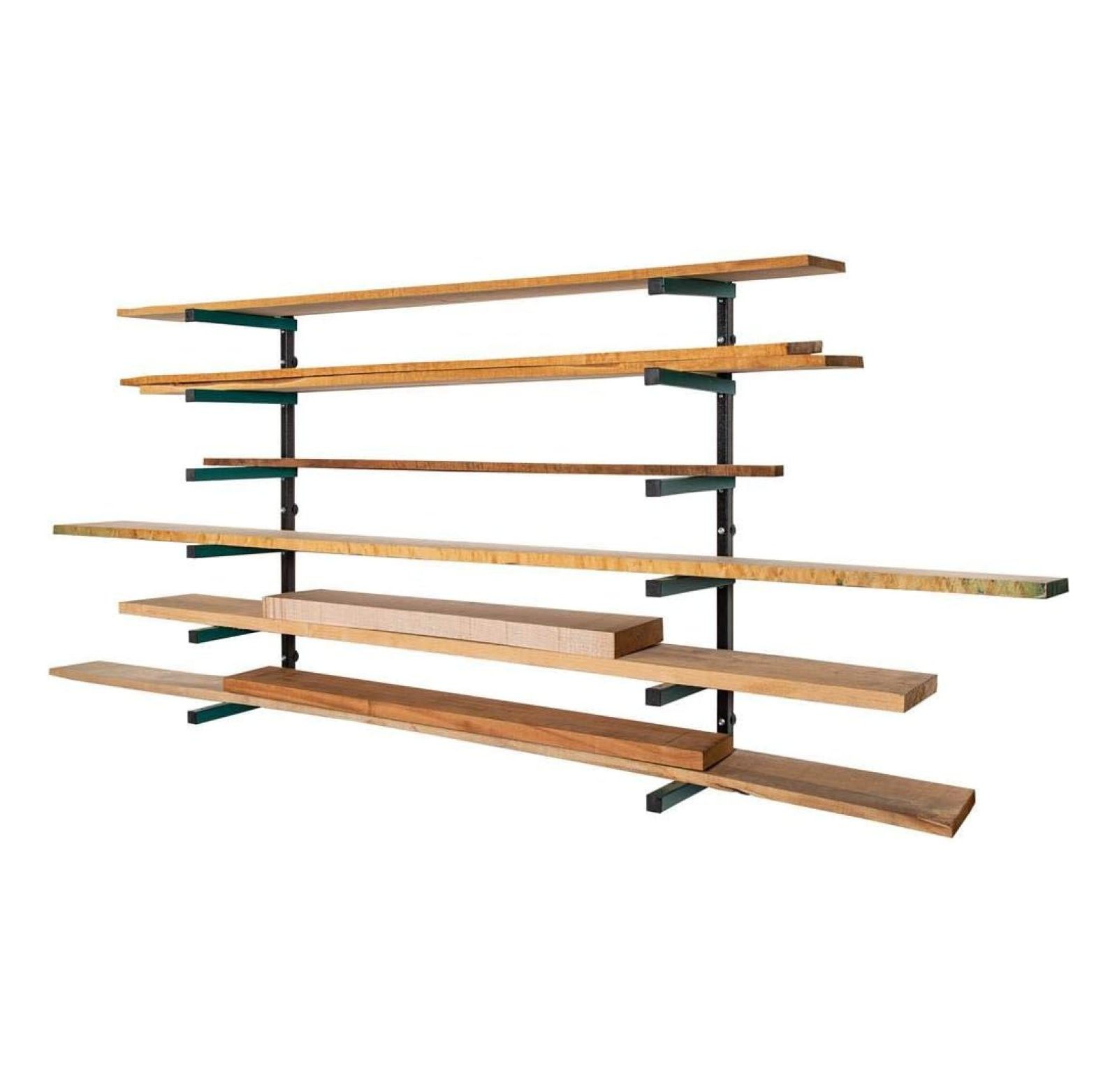 YuraZH T27630 - Lumber Rack 6-Shelf System - Walmart.com