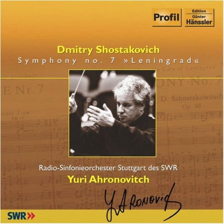 Yuri Ahronovitch - Symphony No 7 - Music & Performance - CD