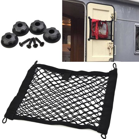 Yuri Extra Large Elastic Storage Net for Cargo Van Motorhome Mobile Home Caravan Boat