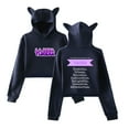 thumbnail image 1 of Yuridia Cat Ear Fashion Street Trendy Hoodie Women's Short Sportswear, 1 of 2