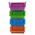 thumbnail image 1 of Yuright 4-Pack Stackable Storage Baskets, Plastic Stacking Organizer Bin, 1 of 6