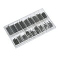 thumbnail image 1 of Yurqghjb 180 Piece Stainless Steel Watch Spring Bars 8-25mm Link Pins Repair Kit for Straps, 1 of 7