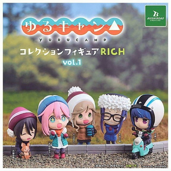 Yuru Camp RICH Vol.1 Figures Gachapon Figure (1 Random)